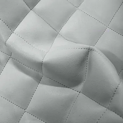 KBT8194-B323 Quilted Clothing Vinyl White