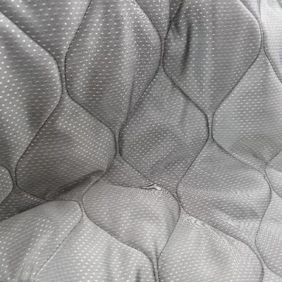 KBT11655-U78 Quilted Italian lining fabric - Onion Pewter Dotted