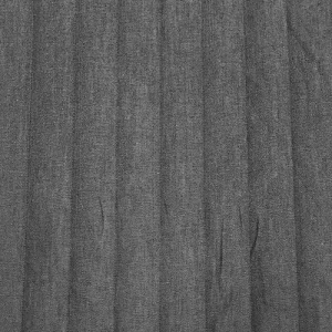 KBT11755-U107 Quilted Ring Spun Denim Fabric Straight Black