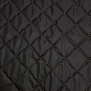 KBT11838-F60-U139 Large Box- Quilted Waterproof Fabric Black-Orange