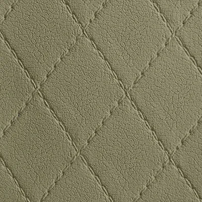 KBT8769-F106-B333 Quilted Style Vinyl Leatherette Fango