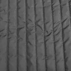 Quilted 4oz Waterproof Fabric Straight- Black