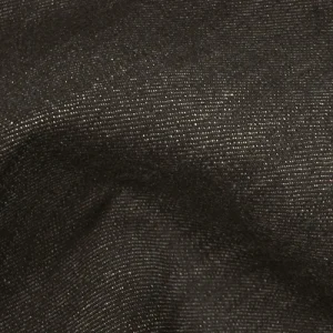 Denim Fabric for Jacket, Jeans & Upholstery KBT7449-FT-B375 Ring Slub Black (82355)
