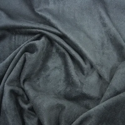 Clearance Polyester Suede Fabric KBT7845-B-214B Grey