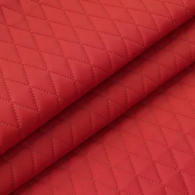 KBT12554-U156 Marine Outdoor Waterproof Baklava Quilted Red