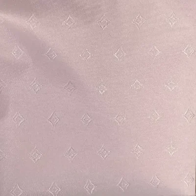 Polyester Jacquard Divan Fabrics KBT12307 Pink Diamond