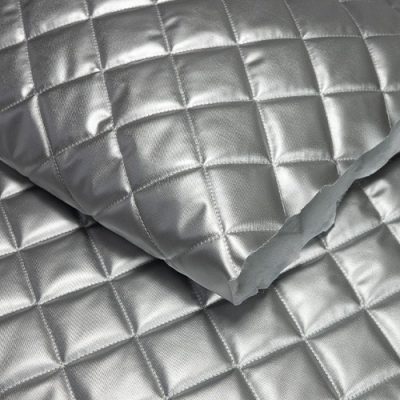 Sunlight Reflective Quilted fabric KBT14139-B204 Silver