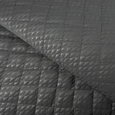 Quilted Prism Pattern Vehicle Seating Fabric