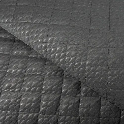 Quilted Prism Pattern Vehicle Seating Fabric – Soft, Durable Automotive Upholstery (140cm Width)