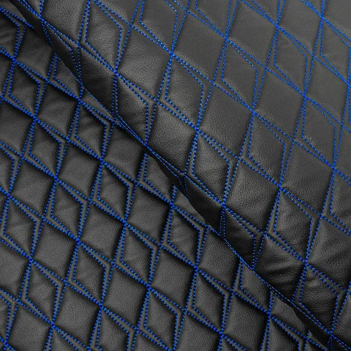Scalene Quilted Vinyl Vehicle Fabric