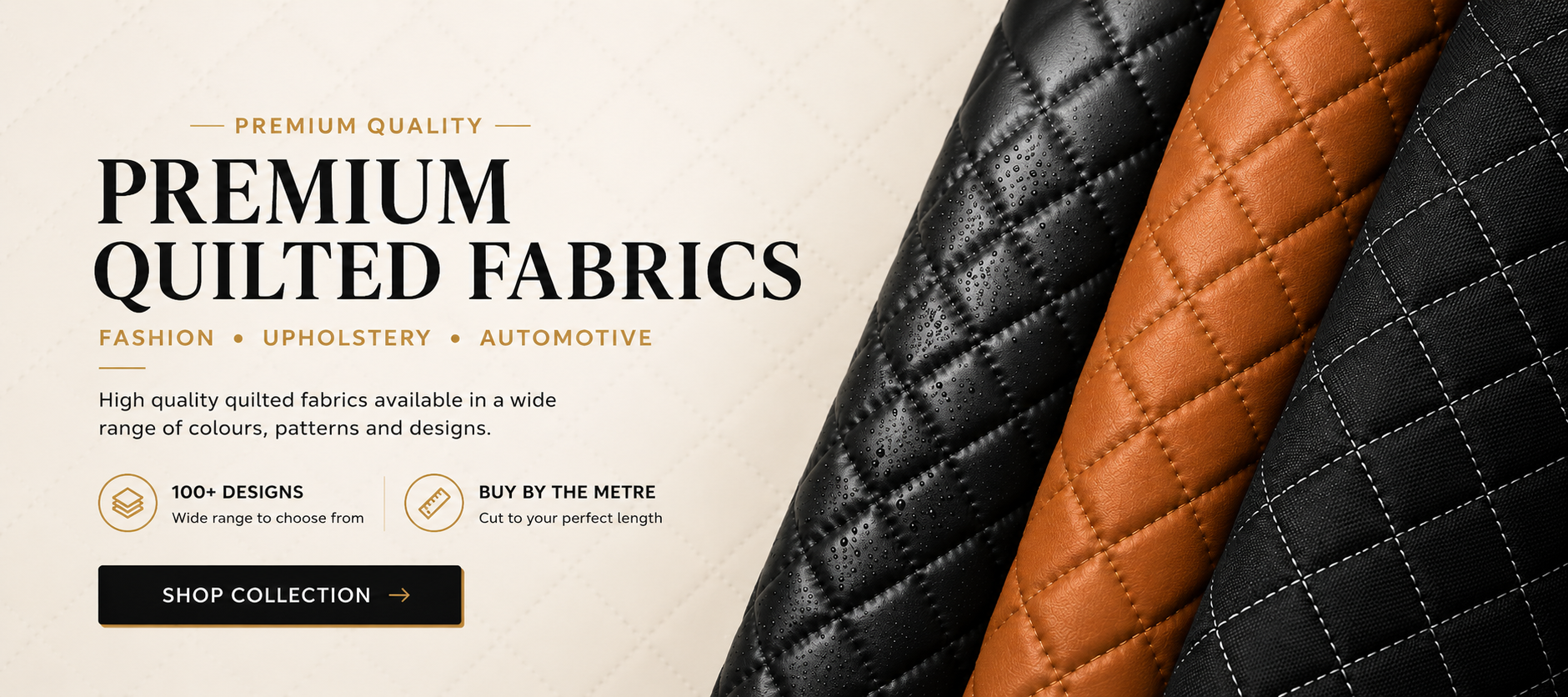 quilted fabrics banner